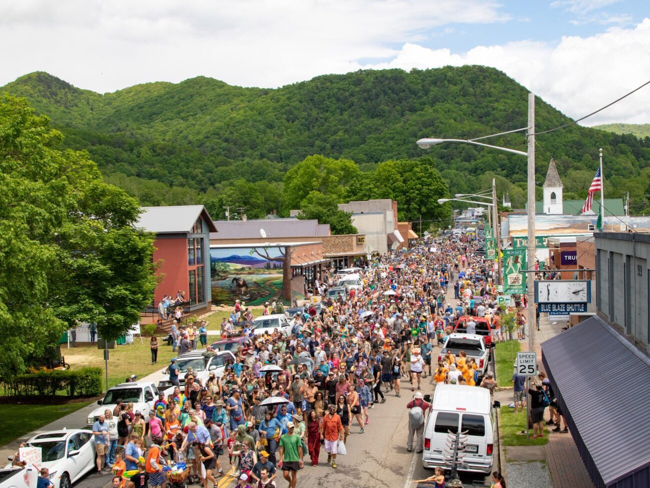 Trail Days gathering in Damascus, Virginia